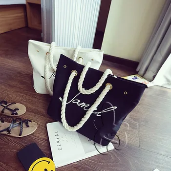 tote bag with rope handles