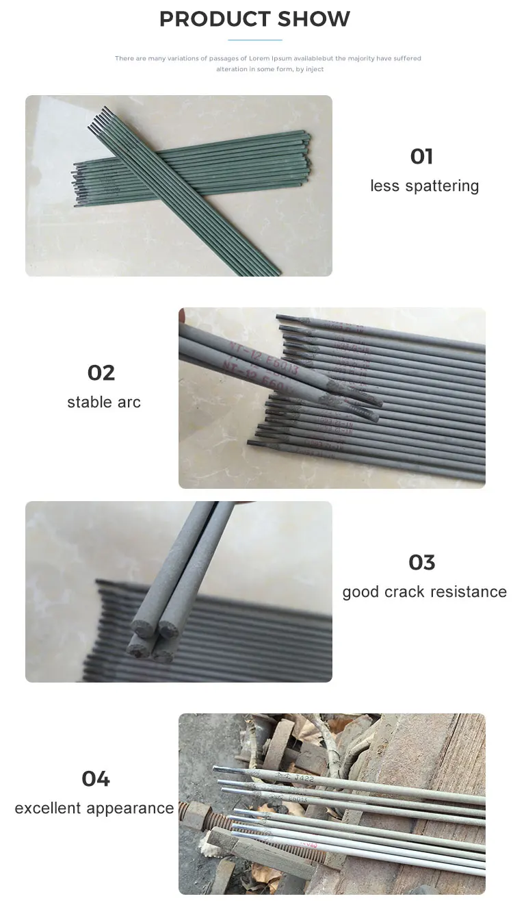 Price List Of Welding Rod E6013 E7016 E6011 Galvanized Steel Welding