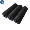 Flame resistant casting impact roller for belt conveyor