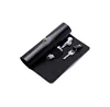 Travel Drawing PU Leather Pencils Roll Up Pouch Case Tools Organizer
