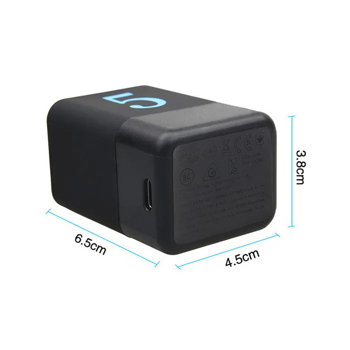 Action Camera Replacement Usb Gopro Battery 2 Pack 1220mah Lithium Battery For Gopro 5 6 7