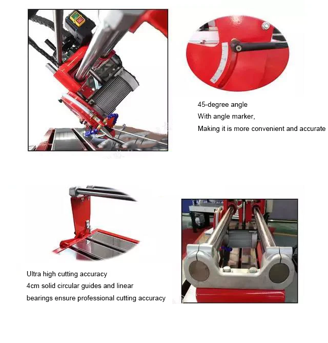 Stone Cutting Machine Portable Circular Saw Ceramic Tile Cutting Machine Bench Saw for Marble Granite Tile Cutting