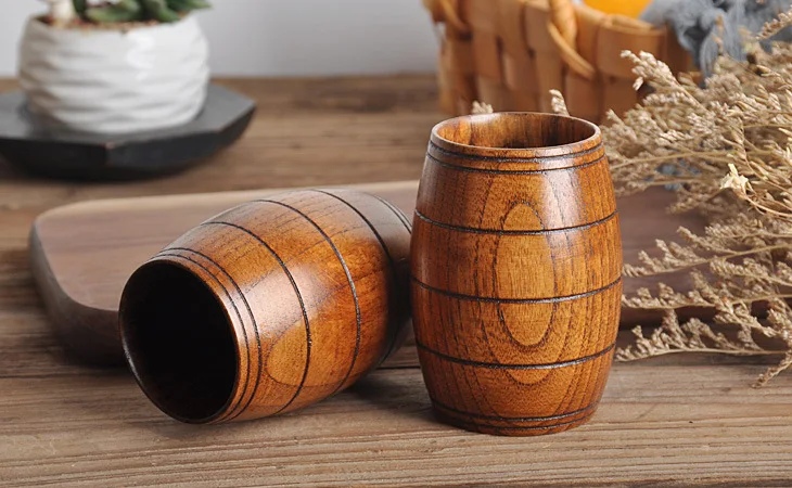 wooden beer cup,beer tasting cups,disposable beer cups wood