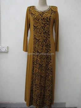 Beading Abaya  Baju  Kebaya Arabian Robe Islamic Pakistan  