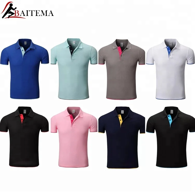 

2018 Quality Man's Clothing,Short Sleeve Mens Tops Cotton POLO Men Shirt, Fashion Mens Polo Shirts, As picture or customized color