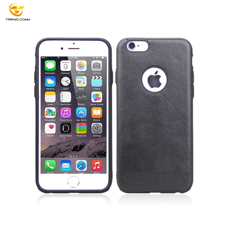 

Classical PU Sticker Customized Durable TPU Case Phone Cover For iPhone 6/7/8/11/12