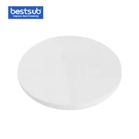 

Wholesale Round Photo White Ceramic Drink Coaster with Cork (CBZ01)