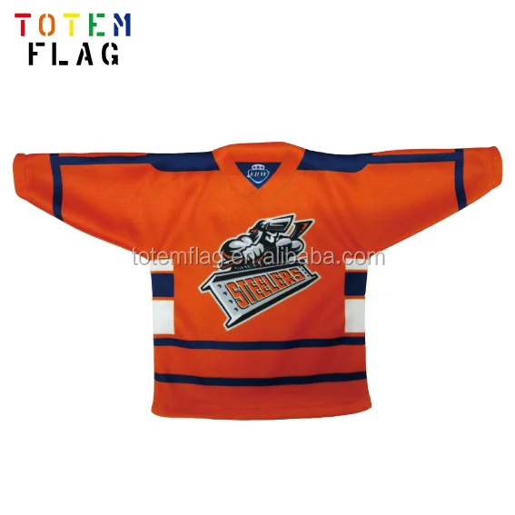 Cheap Custom Team Sport Wear Mini Ice Hockey Jersey for Souvenir