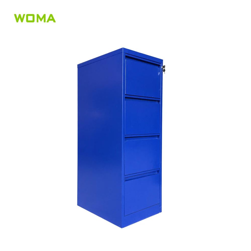 Office Narrow Side Metal 4 Drawer Vertical Filing Buy 4