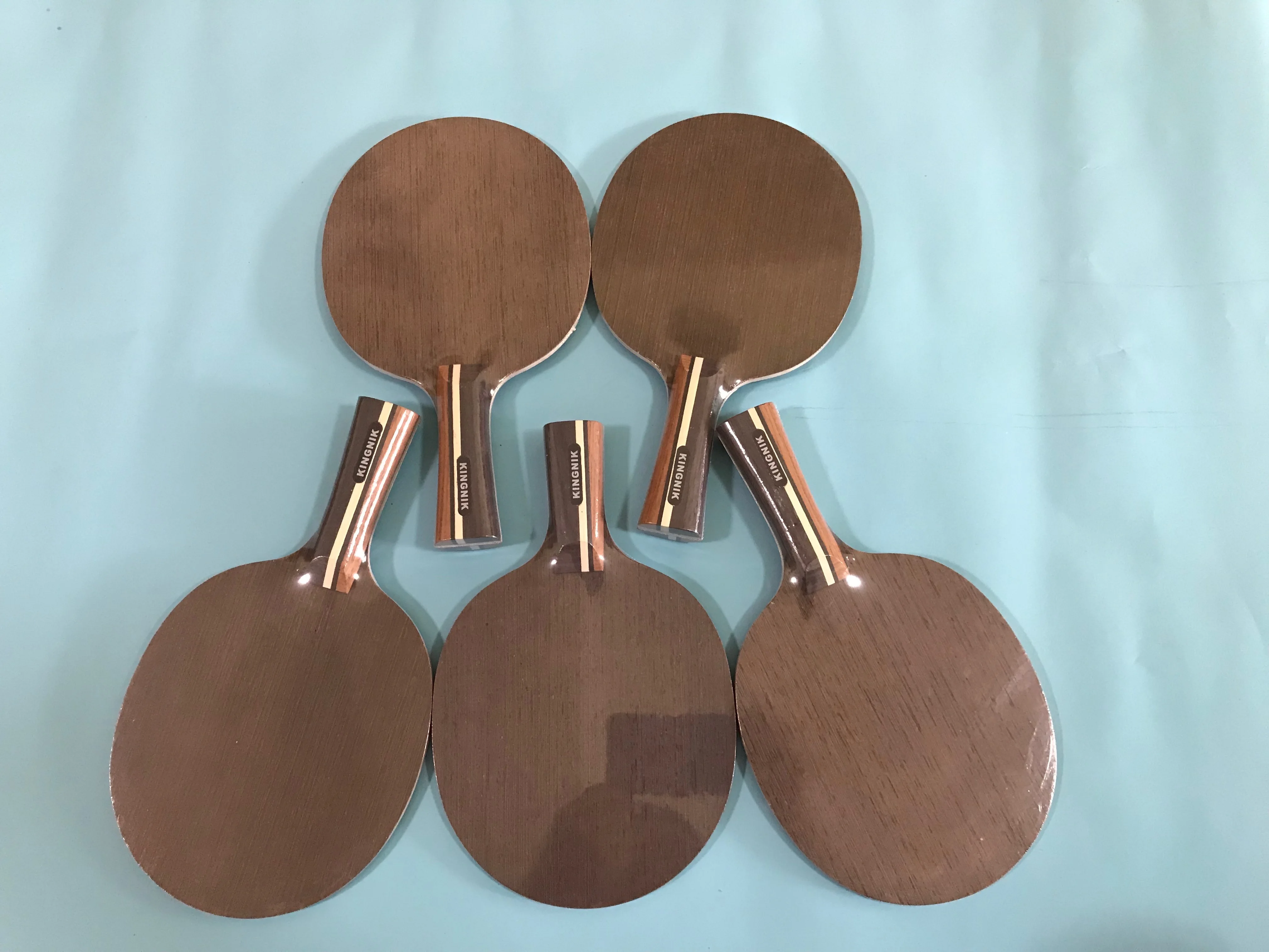 Kingnik Table Tennis Blade 5ply Wood+2ply Carbon (ebenholz Series