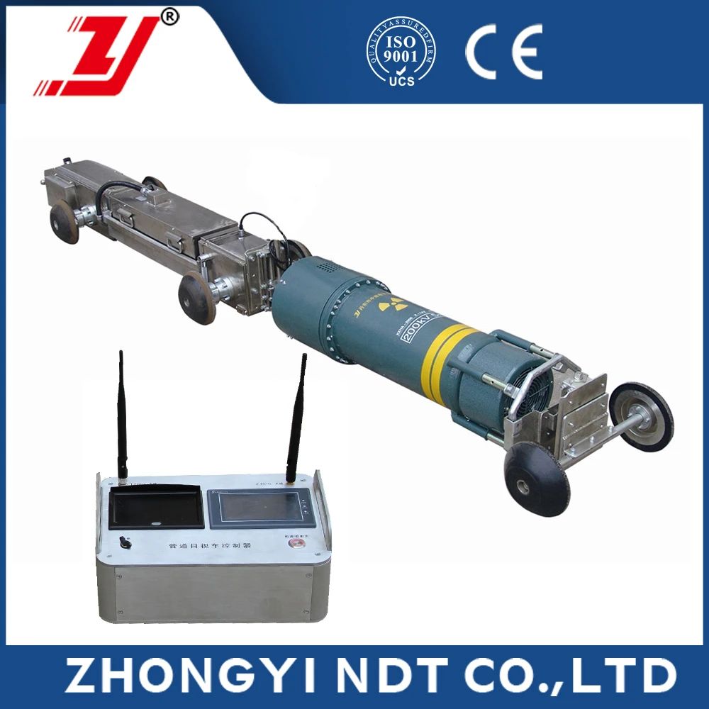 microwave video xray cam creeper for pipeline, View x ray crawler