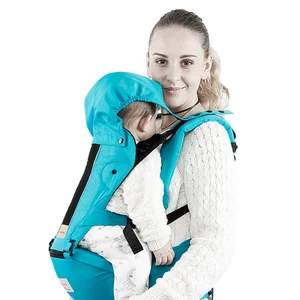 Image of 100 Percent Cotton Comfortable Flexible Carry Belt Baby Wrap Carrier