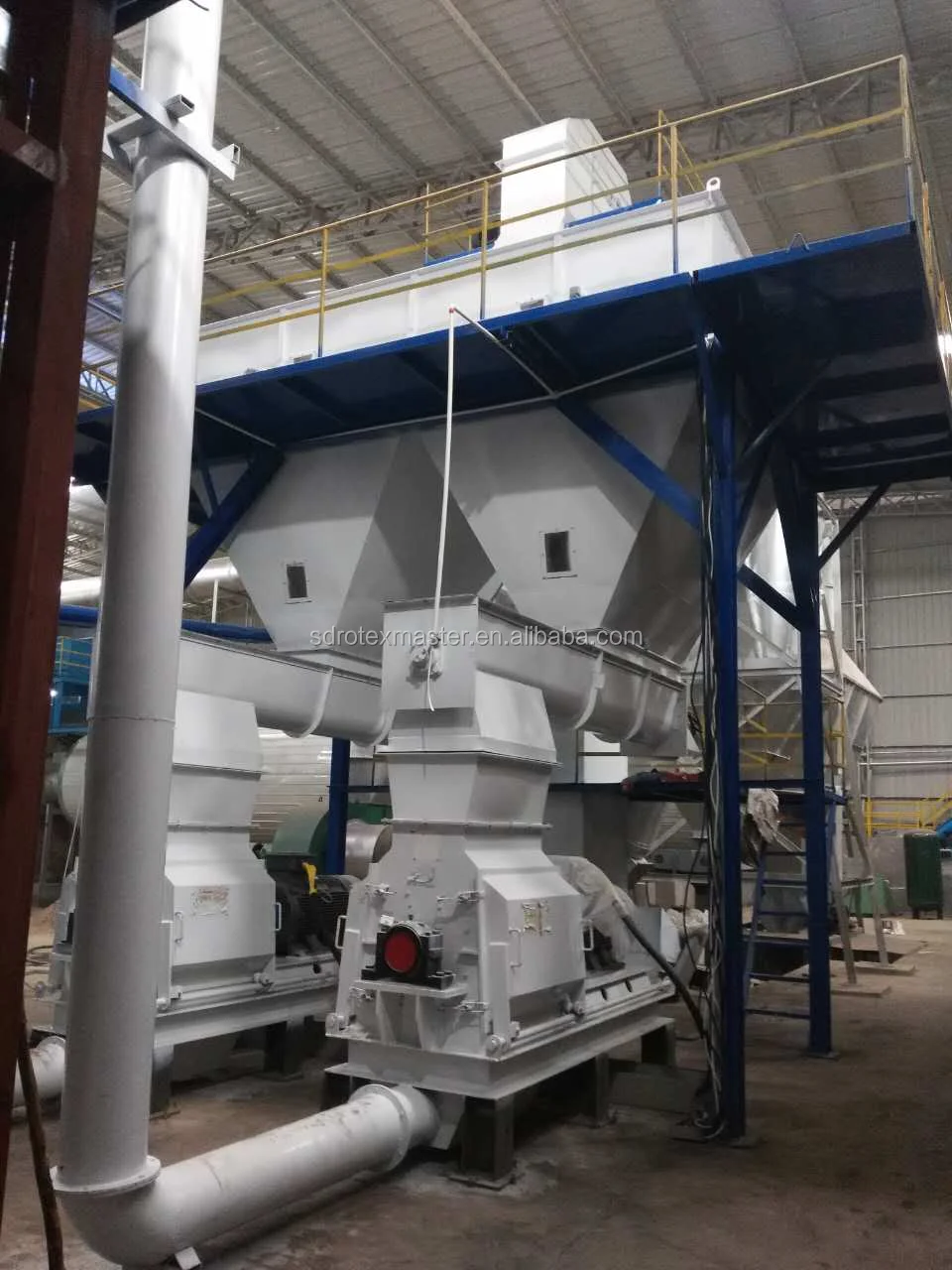 Wood Hammer Mill,Cyclone,Fan Blower And Air Lock Sawdust