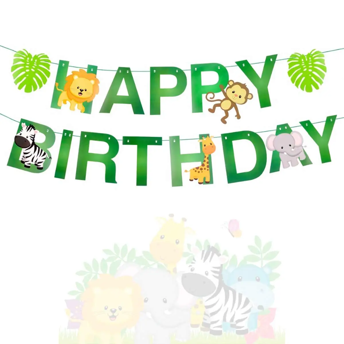 Buy Happy Birthday Party Decoration Supplies Colorful Letters On