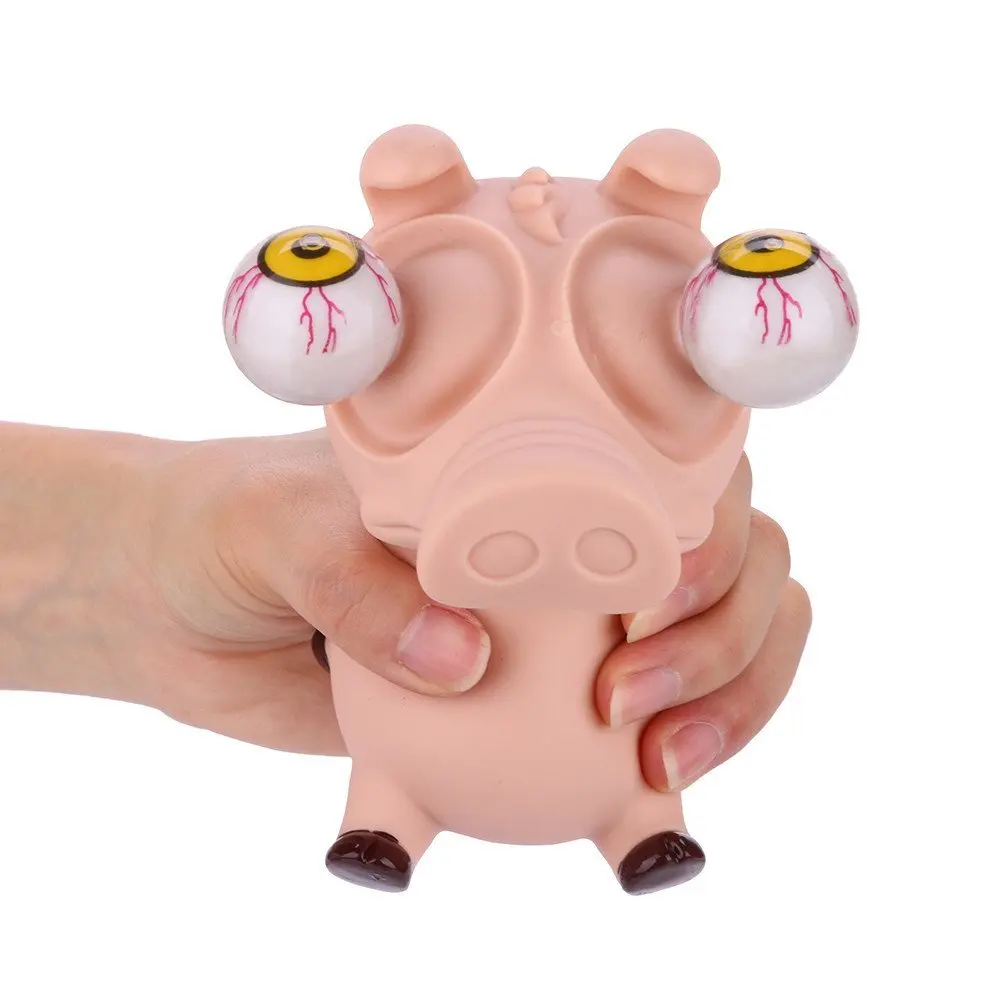 squeeze toy with bulging eyes