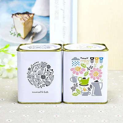 
R0862H Wholesale coffee tea tin box metal tin packaging box 