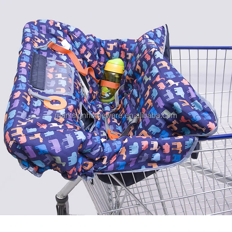 
Machine Washable Shopping Cart Cover/High chair cover 