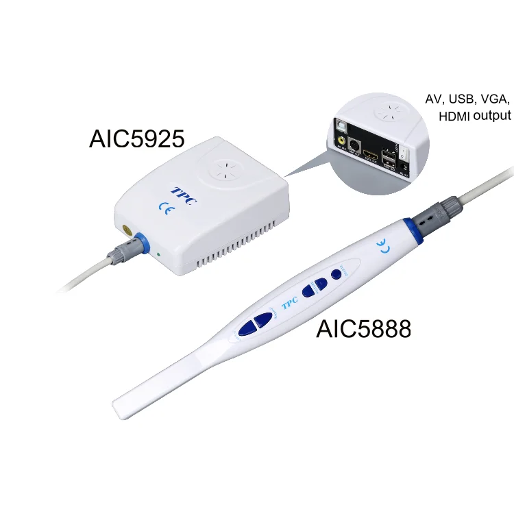 Dental Wired Intraoral Endoscope Camera Corded Intra Oral Scanner With