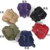 2019 Whole sale soort backpack solid color student backpack pure back pack low MOQ backpack