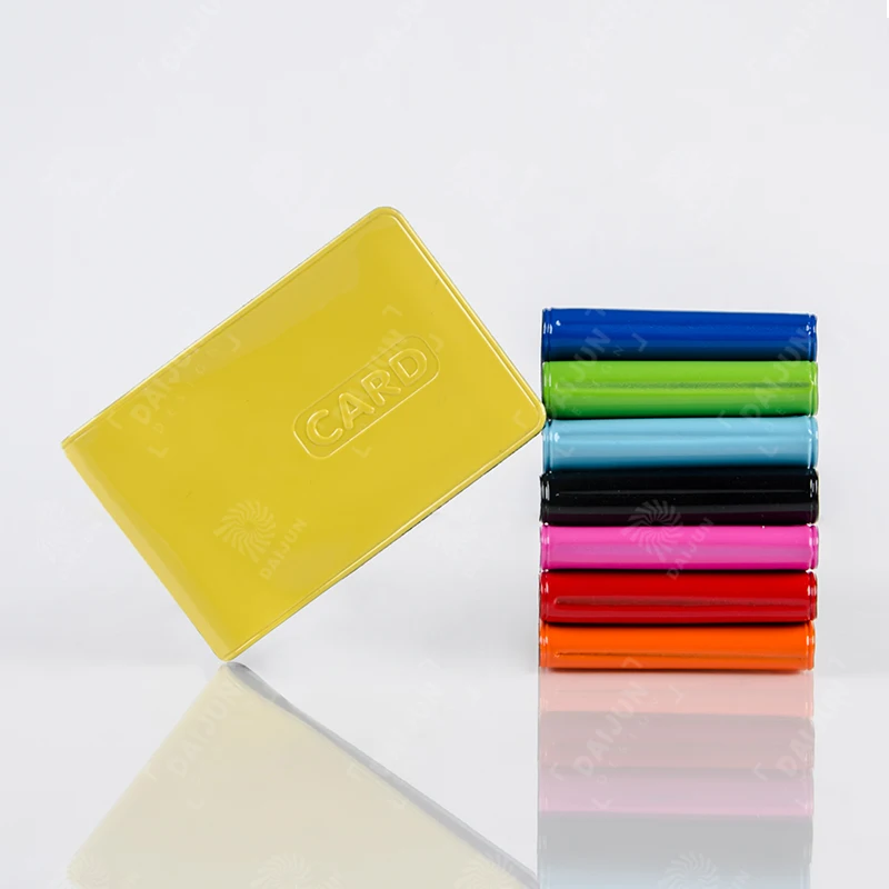 

hot selling PU leather 10 cards wallet business id credit card holder, Customized
