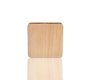 Wooden 4000 mAh Portable USB Power Bank