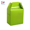 Custom folded portable peanuts nuts snack food packaging gift box with handle
