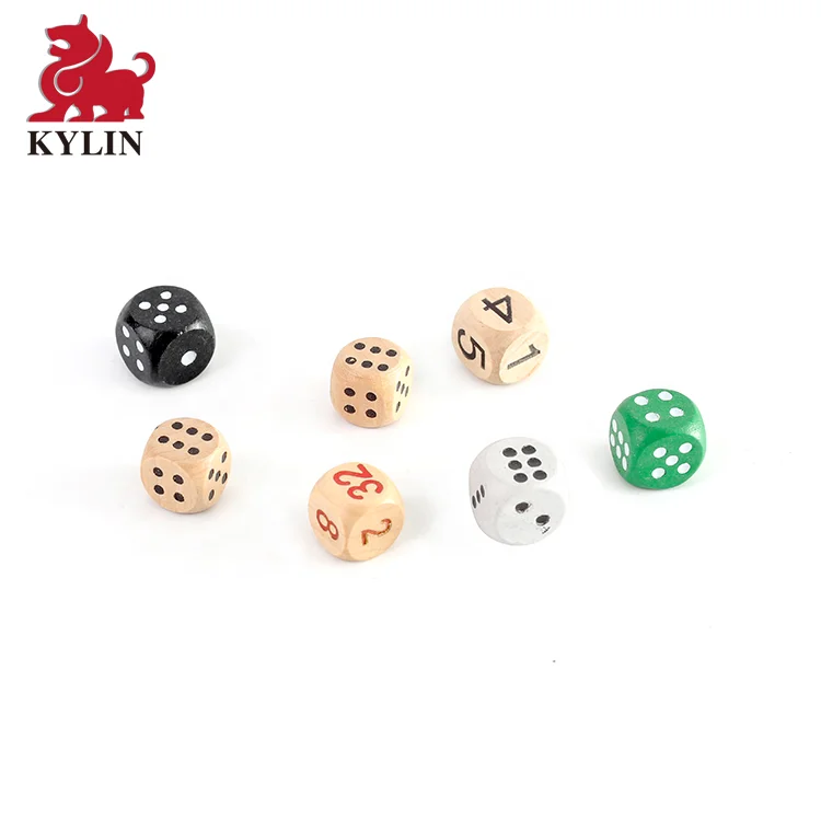 

Wholesale custom 6 sided 20mm or 25mm large wooden dice love dice games for adult in ktv or at home, Customized