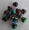 12MM Plastic Dome Button 2PIN SPST Waterproof Latching ON OFF Switch Mini