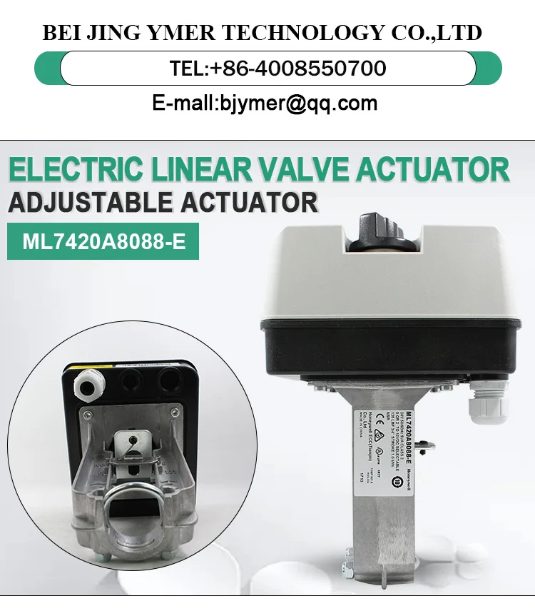 Honeywell Electric Linear Valve Actuator Ml7420a8088e For Valves In