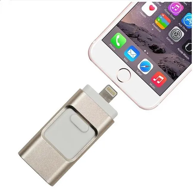 

2019 OTG52 OTG USB Flash Drive for iPhone or Android on Both Ends of The Scale Cheap Price High Quality 32GB 64GB 128GB