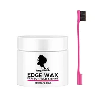 

Wholesale biotin edge control with brush strong hold wax based