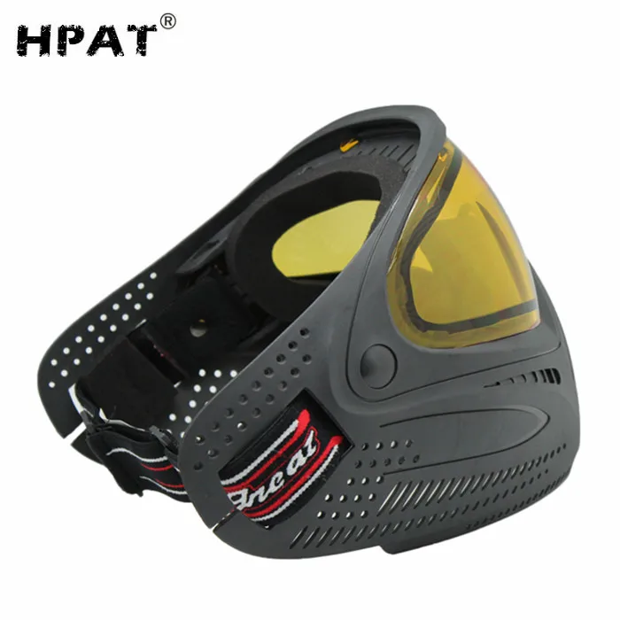 Tactical Full Face Paintball Mask With Anti Fog Thermal Goggles Buy