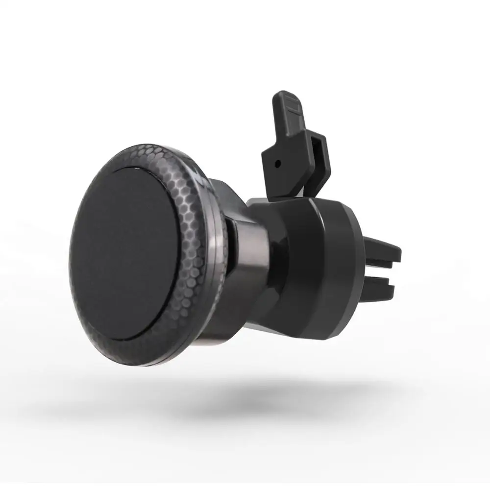 

New arrival 360 degree rotation premium air vent car holder magnetic, Black