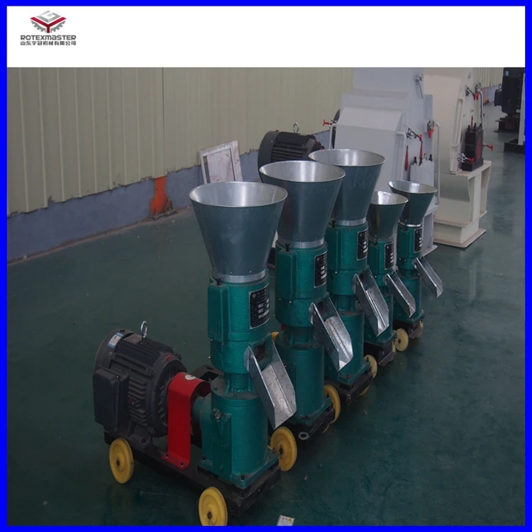 Frequency Converter Feeder Withed Flat Die Homeuse Pellet Machine For Sale