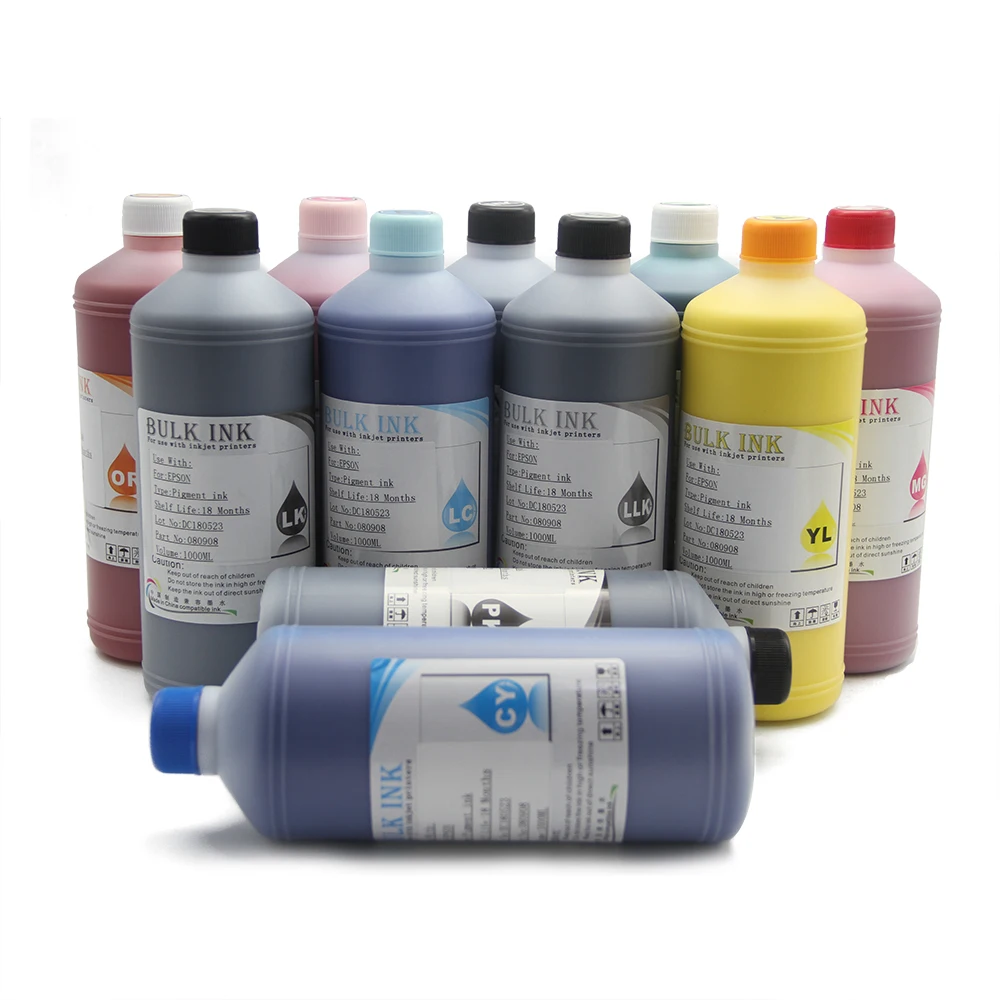 Ocbestjet For Canon Pfi 1700 1000 1000ml Packing Art Paper Pigment Ink