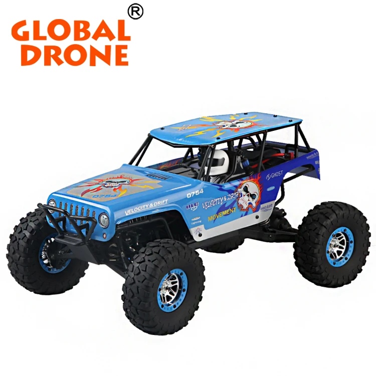 

Global Drone WlToys 10428-A RC Electric Truck 1:10 with High Speed Vehicle Four Wheels Drive Vehicle Racing RC Car Vehicle Toys, As picture show