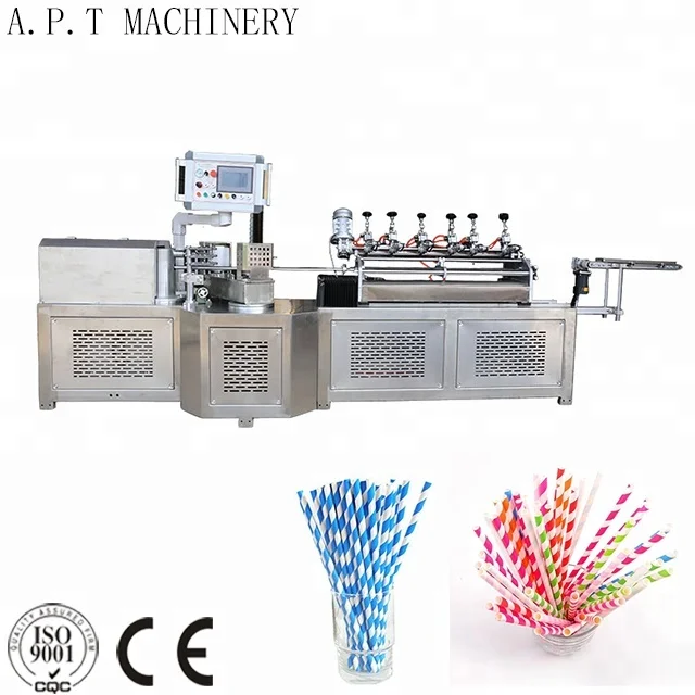
High Speed Drinking Paper Straw Making Machine 