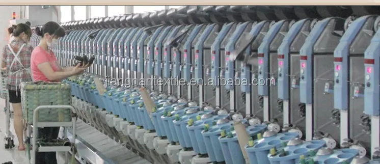 Polyester spun yarn/polyester twisted yarn made from polyester staple fiber for knitting carpet/socks10s-30s