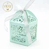 personalized decoration love vine unique laser cut box for wedding favors