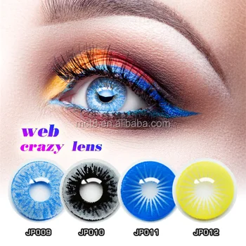 Red Sweet Heart Crazy Contact Lens Halloween Wholesale Sclera Lenses ...