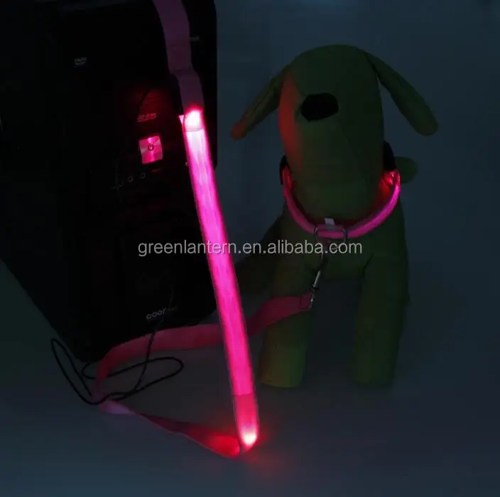 

LED Reflective Dog Leashes, USB Rechargeable, Available in 6 colors