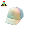 dip dyed colorful silica patch logo Kids mesh trucker cap