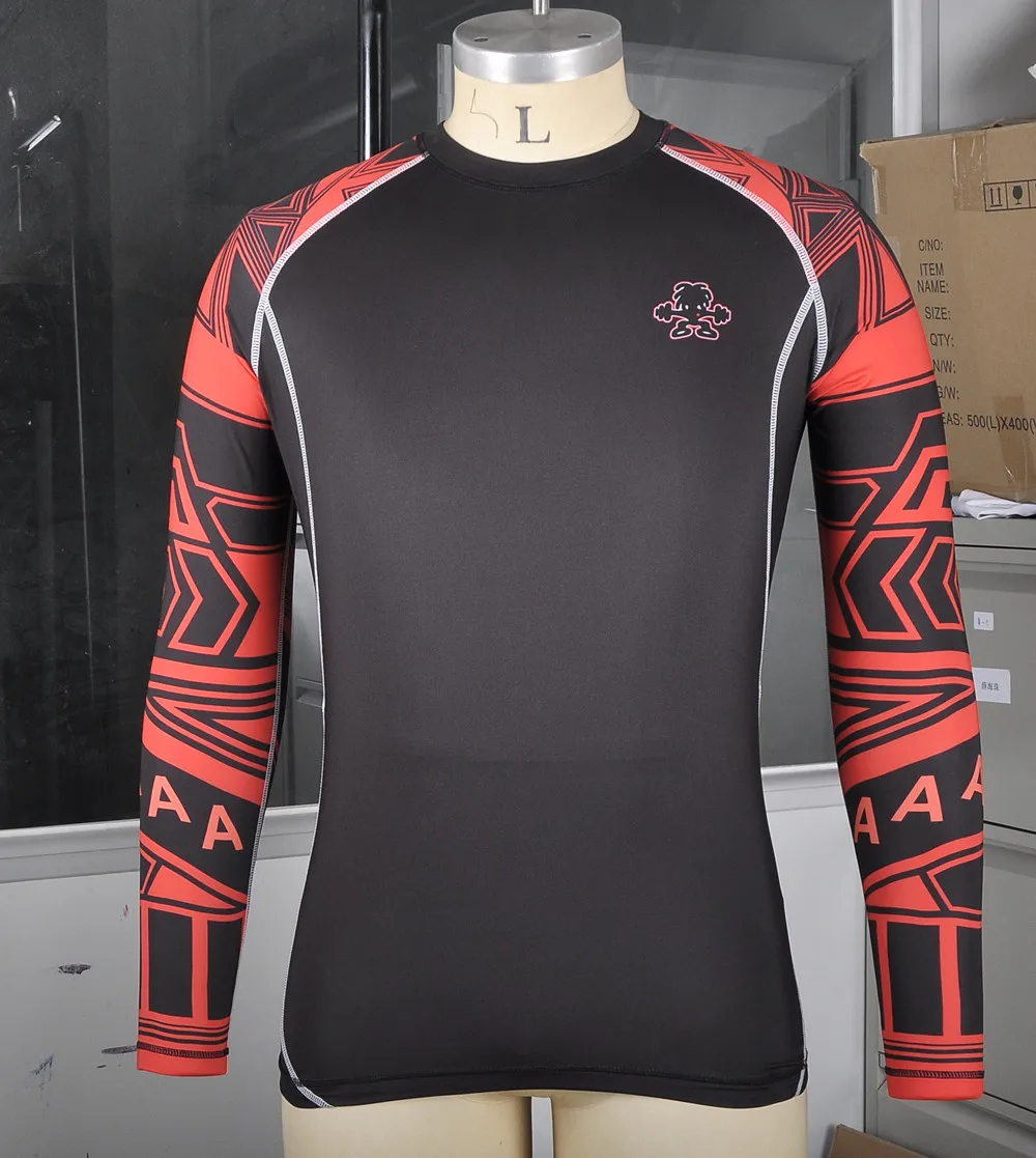 Download Professional Custom Printed Mma Bjj Rash Guard Design Your ...