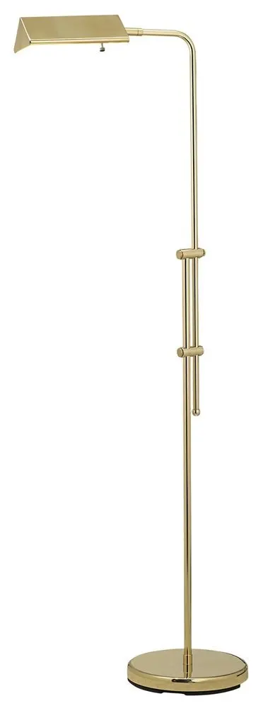 gold pharmacy floor lamp