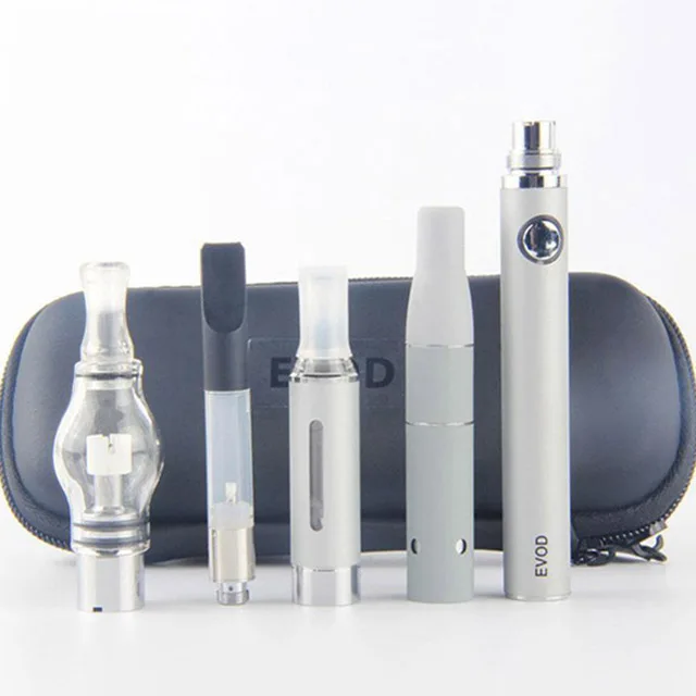 

Factory price dry herb evod 4 in 1 kits rechargeable battery CBD cartridge, Mix