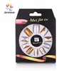 Summer Solid Color Curve Artificial Finger Nail Tips with 12pcs/box
