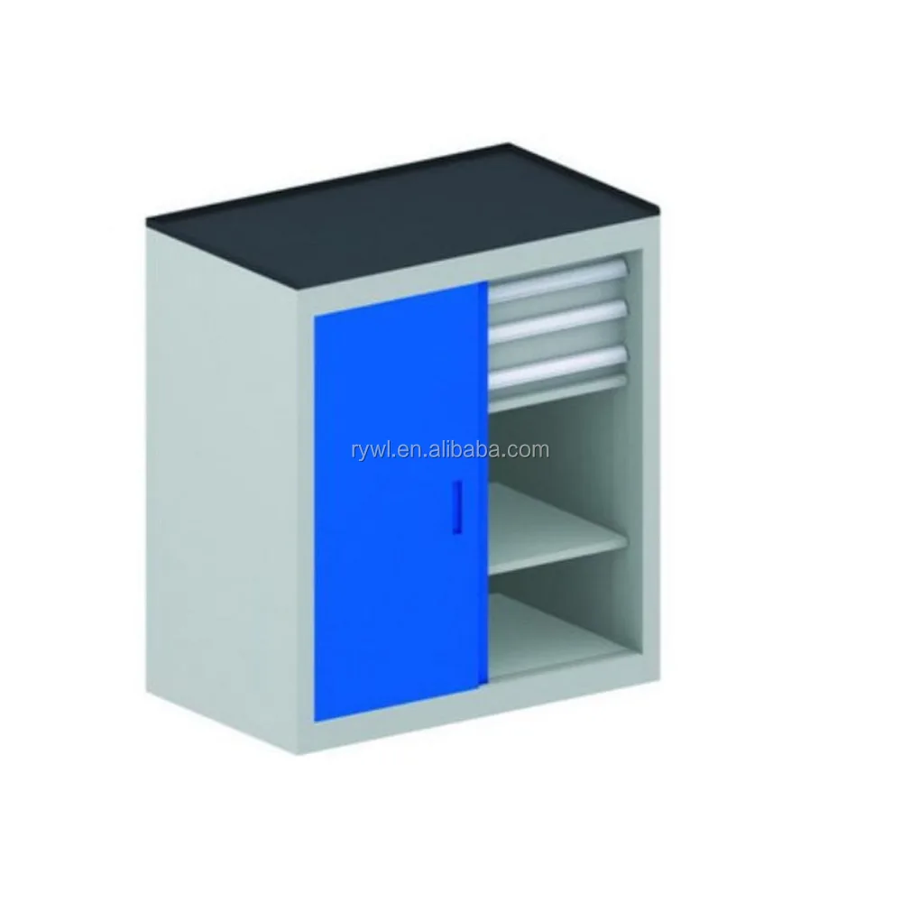 Steel Cabinets With Drawers To Store Mechanical Workshop Tools