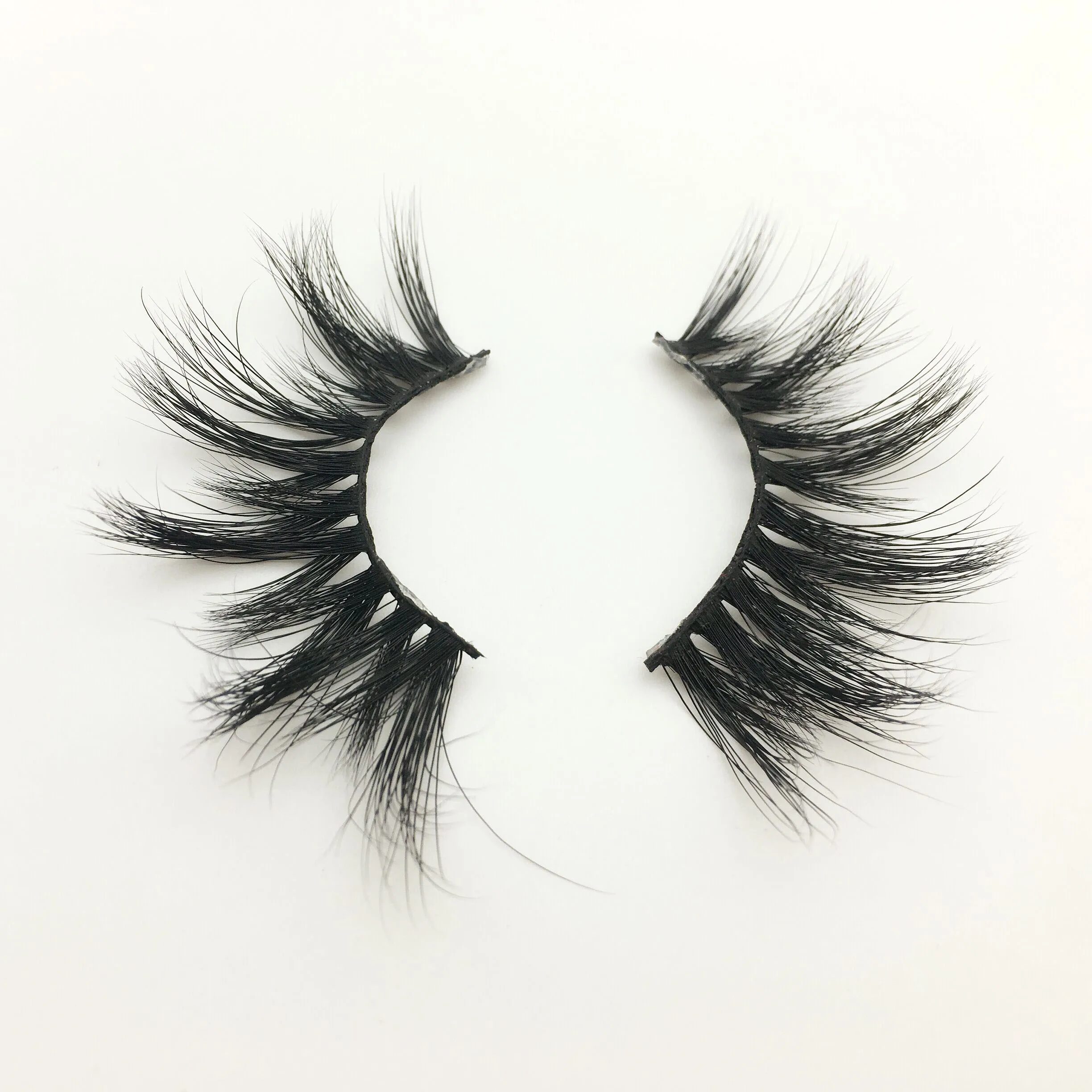

high quality wholesale , 25mm lashes with private label, Natural black