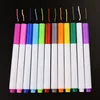 Customized logo Permanent Fine Point Assorted Colors Works on Plastic,Wood,Stone,Metal and Glass marker
