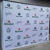 Fabric pop up display,pop up banner stand/media wall